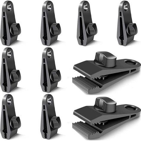 Réveil numérique à double alarme – Volume et luminosité réglables – Écran LED multicolore avec veilleuse – Fonction snooze et sauvegarde de la mémoire – Noir (1/5)