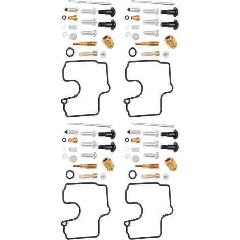 Kit de réparation de pot d'échappement moto 76 pièces, caoutchouc-métal, pour Yamaha YZF R1 1998‑2001 (1/5)