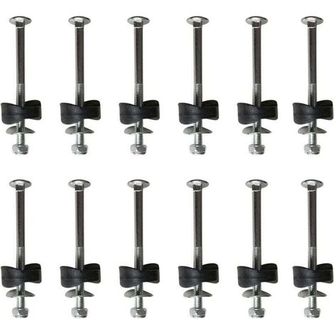 Lot de 12 Entretoises de Trampoline avec Vis de Fixation Accessoires de Rechange