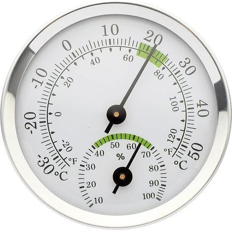 Hygrometer Thermometer Indoor Temperature Humidity Sensor Monitor Detector Measurements for Home Garage Greenhouse Wine Cellar (1/5)