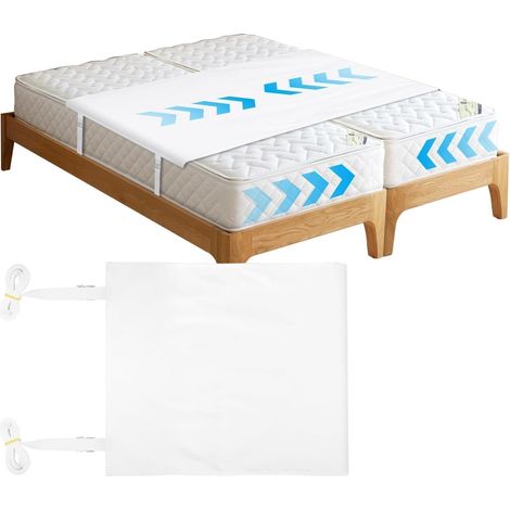 Bed Bridge 50 cm, Adjustable Mattress Connector 140-220 cm (1/5)