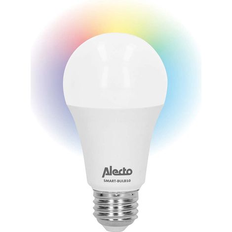 Lampadina LED Wi-Fi intelligente, E27, dimmerabile, controllo vocale