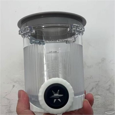 Pinte - Couvercle - 500 Ml - Plastique - Sans BPA - Lave-vaisselle - Pour Sorbetière NC700 - Lot De 2 (1/5)