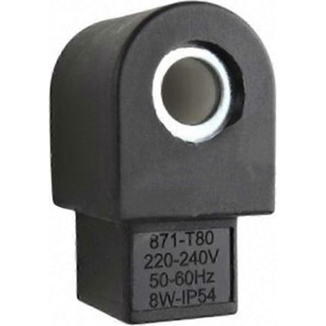 Bobine de châssis T80 pour électrovanne 220-240 V, compatible avec AS/AP/AL/ALE/AR/AT/AUV, modèle 3713871SAV (1/5)