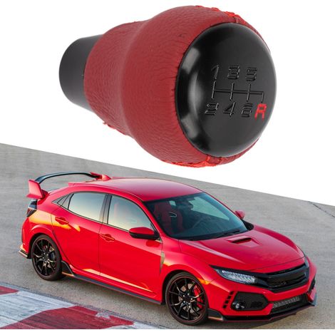 Schaltknauf aus Kunstleder 08u92TEA für Civic Type R 2017-2019 (1/5)