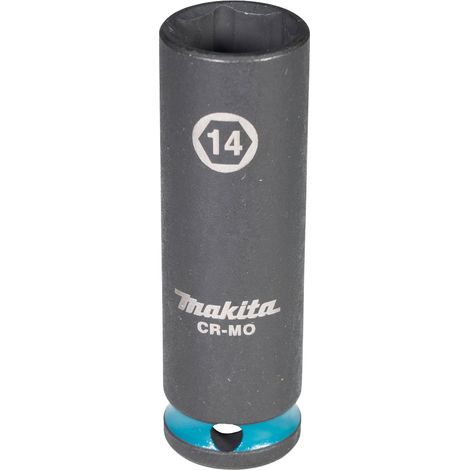 Makita E-16318 Douille 3/8" SW14 Impact Black longue