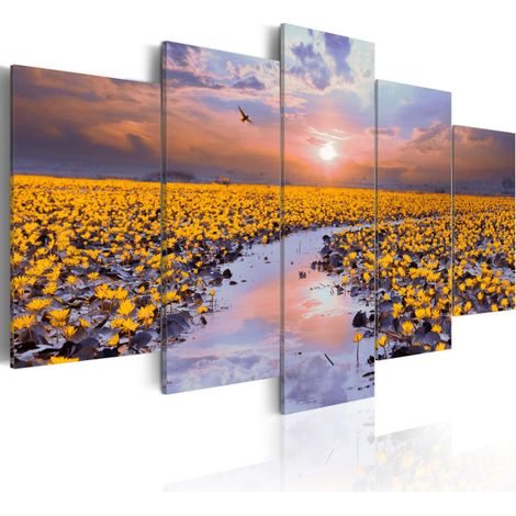 Tableau Imprimé "The River of Light" 50 x 100 cm (1/2)