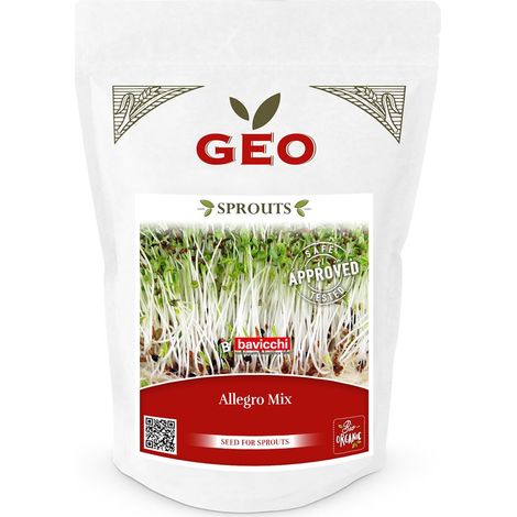 MISCUGLIO ALLEGRO BIO PER GERMOGLI GEO 400 GR