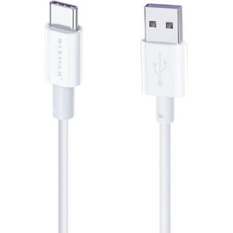 Trade Shop - ACVO USB TYPE-C 5A 1,5 METRI DATI RICARICA RAPIDA FÜR SMARTPHONE TABELLET F-TC020 - (1/3)
