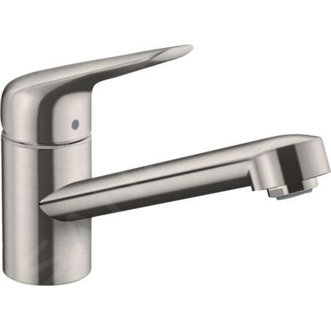 Mitigeur de lavabo avec bras pivotant 100 M421-H100ST aspect acier inoxydable (1/5)