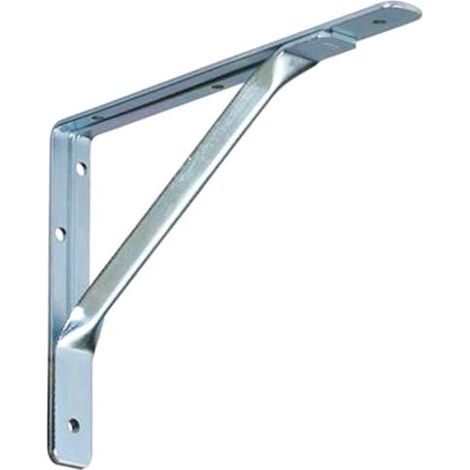 MENSOLA GRANDE PORTATA Acciaio Zincato 50 cm MAURER Conf. 2 Pezzi