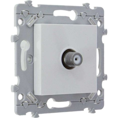 Prise TV type F - Essensya - Blanc - WE259 - Hager