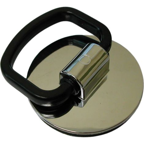 46-mm-Abflussstopfen, Waschbecken- und Badewannenstopfen, Küchen-, Badewannen- und Spülbeckenstopfen, Bodenablaufstopfen, wasserdicht, für Waschküche und Badezimmergeräte (1/5)