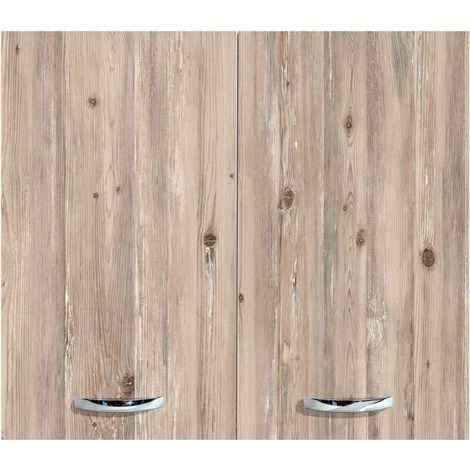 Pensile Cucina Scolapiatti Node 80cm con Maniglie Cromate (1/2)