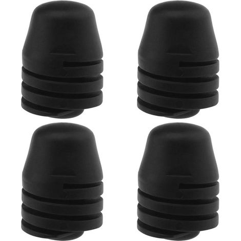 Motorhauben-Gummipuffer – Dämpferclip – Fahrzeugstabilisator – Strapazierfähiges Gummi – 4 Stück – Schwarz (1/5)