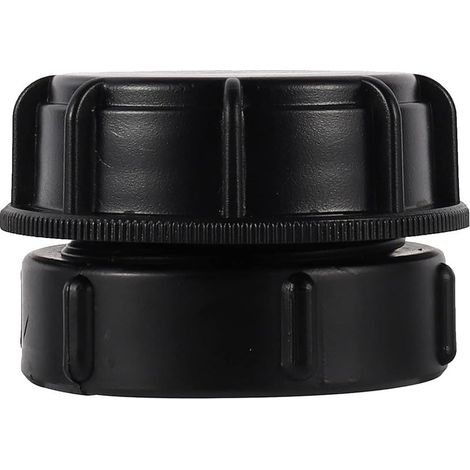 Adaptateur IBC 62 mm Filetage Grossier à 60mm,avec S60 Bouchon Cuve, Adaptateur Robinet Tuyau,Raccord Cuve 1000 litres,pour Vanne Cuve 1000l,Reservoir eau de Pluie,Conteneur (1/5)