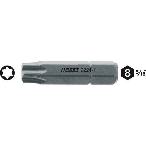 Hazet 2224-T50 Inserto Torx T 50 Acciaio speciale C 8 1 pz. (1/2)