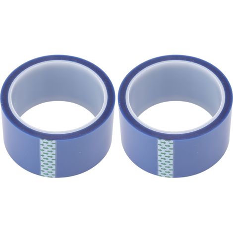 rouleaux de ruban isolant double face résistant à la chaleur, 50 mm x 33 m (108 pi), pour soudure, bleu. (1/5)