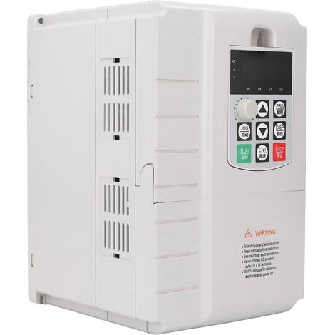Variateur de fréquence triphasé entrée 380 V sortie 0-380 V réglable universel AT903-5.5KW (1/5)