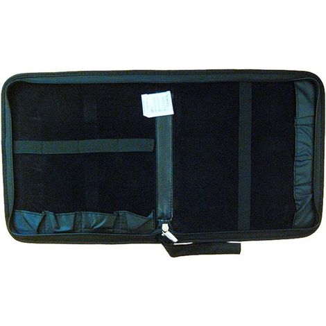 Astuccio porta utensili a 7 posti rigido con cerniera per bonsai 50x26 cm (LC-7/P), senza attrezzi