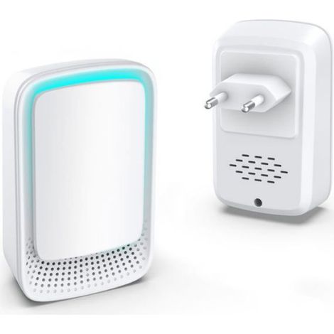 Purificateur d'Air, Mini Générateur d'ion Négatif Plug-in Negative Ion Purifier Purificateur Ioniseur d'Air (1 Pcs) (1/4)