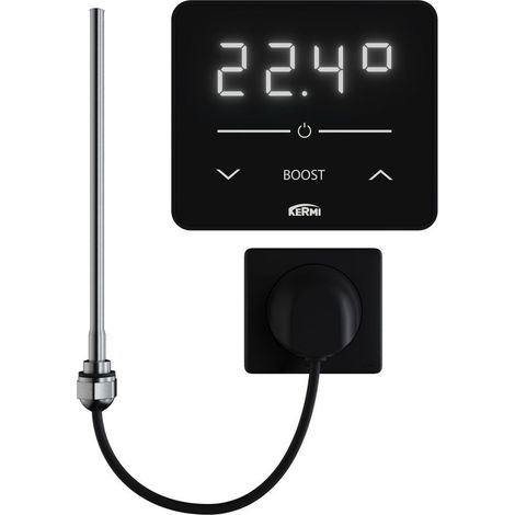Resistenza elettrica WRS, 800 Watt Classe di protezione 1, RAL 9017, Kermi, ZE04330010