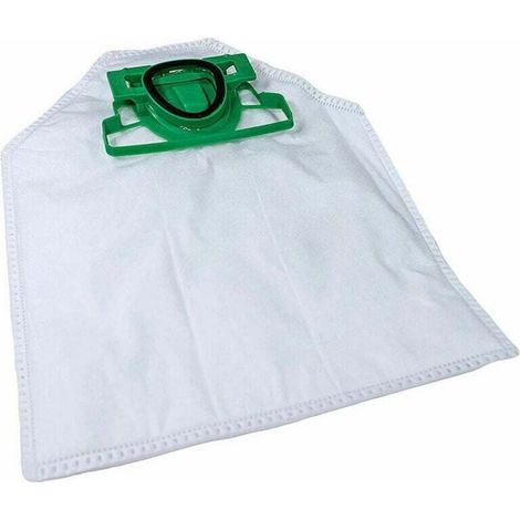6-pack of disposable vacuum cleaner bags for Vorwerk Kobold VK200 vacuum cleaners, replacement dust bags, accessory set for dirt removal--DTEKGAZ
