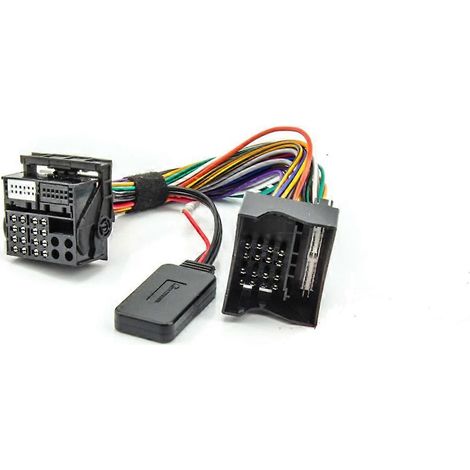 Câble adaptateur d'entrée auxiliaire audio Bluetooth pour autoradios Ford Fiesta, Mondeo MK3, Focus MK2, Mondeo, C-Max, S-Max, Galaxy et Transit 6000CD. (1/4)
