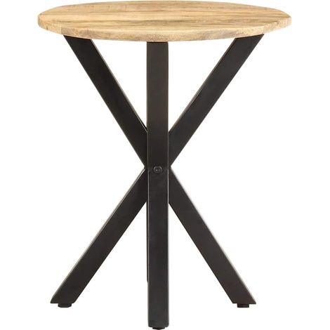 Maison Exclusive - Tavolino di Servizio 48x48x56cm in Legno Massello di Mango (1/5)