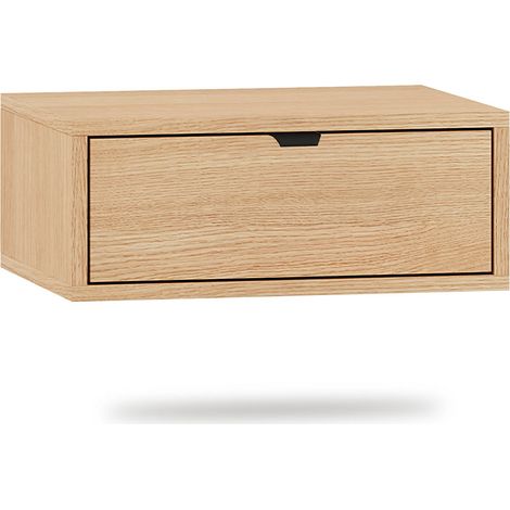 Comodino 1 cassetto Nila marrone 18cm (1/5)