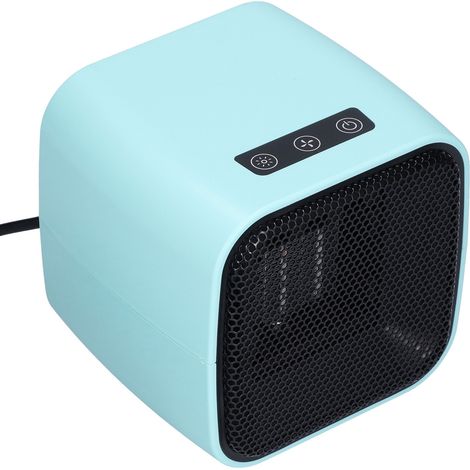Chauffage électronique de bureau avec arrêt automatique, climatiseur de bureau intelligent et portable pour la maison et le bureau (prise CN). (1/5)