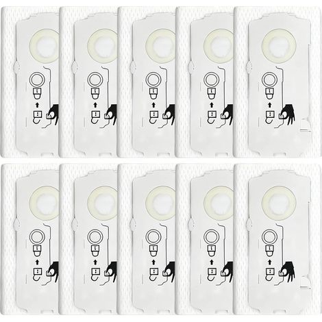 204308 Packung mit 10 Staubbeuteln für Festool CT Mini, CT Mini I, CT MIDI und CT MIDI I, hergestellt ab 2019 – Staubabsauggeräte vom Typ CT MIDI-2 (1/5)