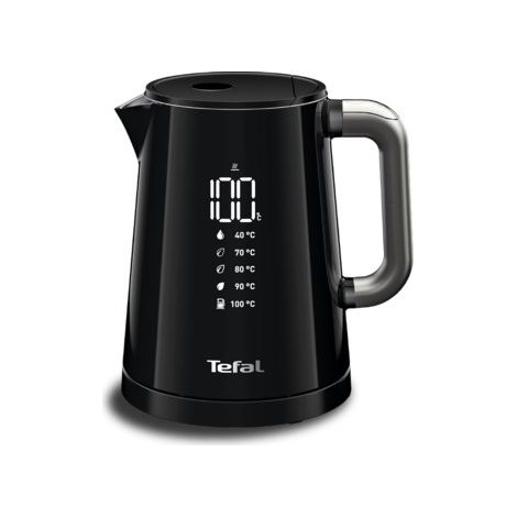 Tefal KO854830 Smart'n light elektrischer Wasserkocher schwarz 1L (1/2)