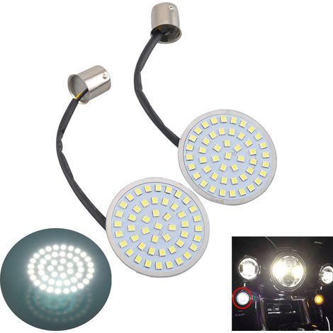 Pièces de modification pour moto : panneau lumineux LED, indicateurs et clignotants compatibles avec Harley-Davidson 883 (1/5)
