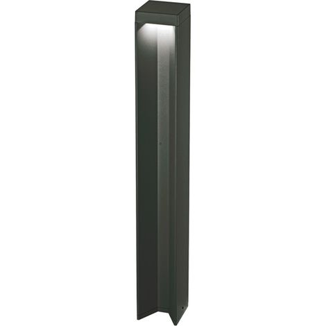 Piantana Moderna Kurt Metallo Nero Led 12W 3000K Luce Calda (1/2)