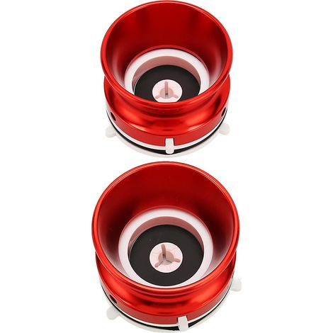 par de adaptadores de cubo de carrete NAB de 10 pulgadas, abridor pulido de aleación de aluminio, dispositivo de carga universal para Studer ReVox para Akai