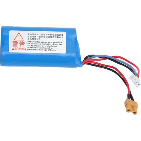 Batterie lithium pour voiture RC, accessoire de remplacement compatible avec véhicule de chantier excavateur 1580. (1/5)