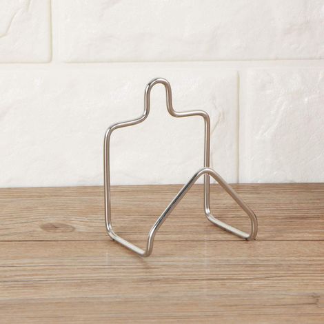 Küchen- und Badezimmer-Abtropfgestell aus Edelstahl, WC- und Waschbecken-Saugnapf, Schwammhalter, Geschirrtuchhalter mit Saugnapf (1/5)