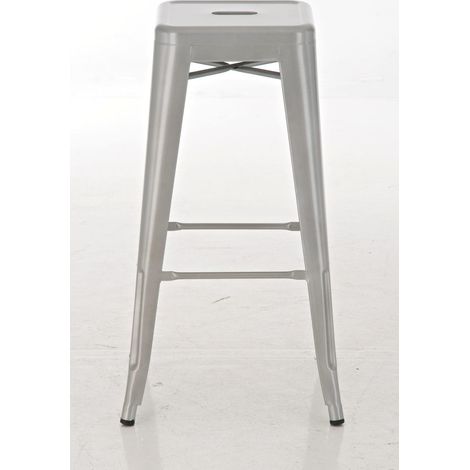 Lot de 2 tabourets de bar Joshua Argent (1/5)