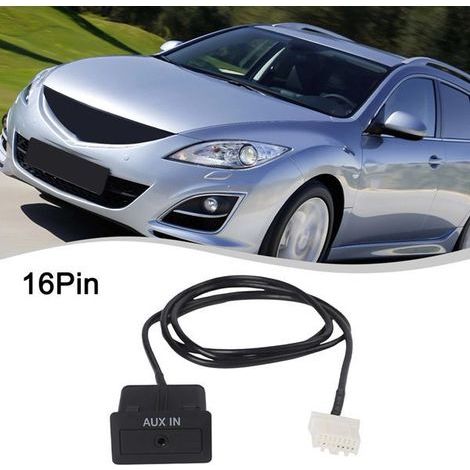 Der TD74-66-DFX ist kompatibel mit der 16-poligen AUX-Audioschnittstelle des Mazda CX-9 06-09. (1/4)