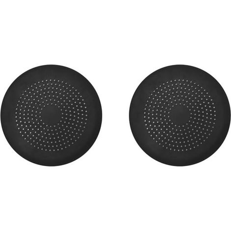 2 Pcs Protection de Drain de Silicone, Drain Evier avec Ventouse, Filtre de Vidange à Cheveux Baignoire/Douche, pour Cuisine, Bain, Buanderies (1/4)