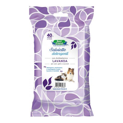 Meilleur ami Wipes de lavande 40ud 30x20cm