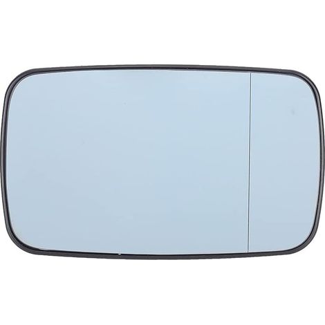 Remplacement de Verre de Rétroviseur de Porte D'aile Chauffant Bleu Droit pour Série 3 (E46) 1998–2005 E46 Verre de Rétroviseur côté Droit Lentille de Rétroviseur Chauffant (1/5)