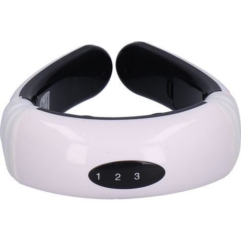 Coussin Massage Cervical Chauffant Pulse Électrique Minuterie Automatique Appareil de Massage du Cou (1/5)