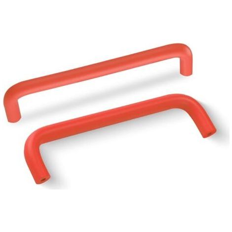 4 Pieces Aluminum Furniture Handle 128mm Cupboard Door Handles with Screws Drawer Knobs for Kitchen Cabinet,Orange (1/5)