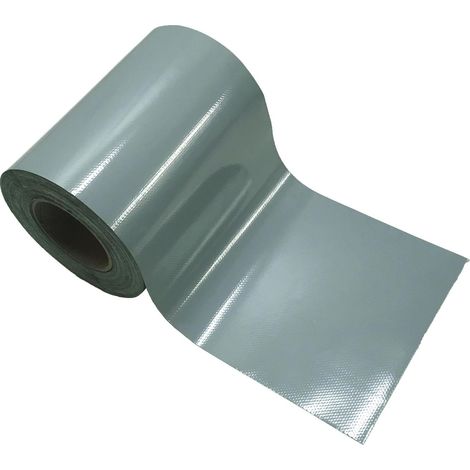 BLICKDICHT, Rolle 35 m grau inkl. Klemmschienen