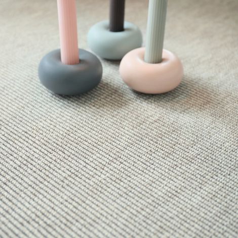 Moquette Tissé plat - Nusa - Blanc craie - 4m x 1m (1/5)