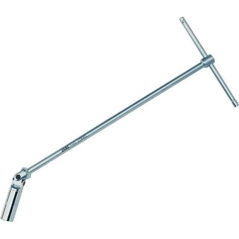 USAG 278NL CHIAVE A T SNODATA ASTA ESTRAIBILE PER CANDELE LUNGHE BOCCA ESAGONALE 16 mm