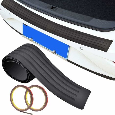 Rear Bumper Protector with 1 Rolls of Tape Car Door Sill Sticker Car Sill Protectors for Truck Van SUV (1/5)