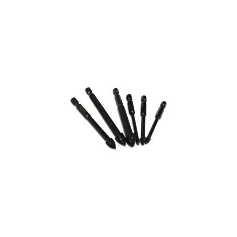 Set di punte diamantate per trapano, sega a tazza per piastrelle, cemento, mattoni, vetro, ceramica, legno, metallo e pietra, 4-12 mm, utensili per la lavorazione del legno (diametro del foro: 10 mm, 